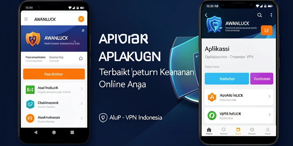 Tampilan antarmuka AWANLUCK yang sederhana dan fungsional.